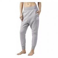Spodnie sportowe damskie Reebok Workout. Szare spodnie dresowe damskie Reebok, s, bez wzorów, z dresówki. Za 357.00 zł.