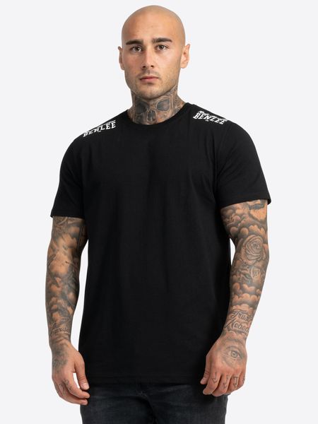 Koszulka Benlee Event. Czarne koszulki sportowe męskie BENLEE, m, bez wzorów, z bawełny, bez kołnierzyka, bez ramiączek, na fitness i siłownię. Za 98.00 zł.