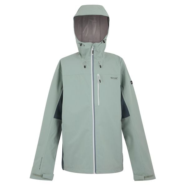 Męska Kurtka Wodoodporna Birchdale II. Niebieskie kurtki sportowe męskie Regatta, m, bez wzorów, trekkingowe. Za 154.99 zł.