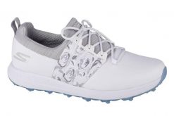 Skechers Go Golf Max-Lag, damskie buty do golfa, Białe. Białe obuwie sportowe damskie Skechers, bez wzorów, z materiału, na golfa. Za 149.99 zł.
