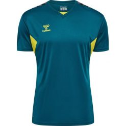 Jersey Hummel Authentic. Zielone koszulki sportowe męskie Hummel, bez wzorów, z jersey, bez kołnierzyka, bez ramiączek, do piłki ręcznej. Za 188.00 zł.