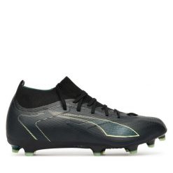 Buty do piłki nożnej Puma. Czarne buty sportowe męskie Puma, bez zapięcia. Za 309.99 zł.