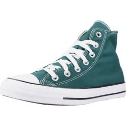 Buty CONVERSE CHUCK TAYLOR ALL STAR SEASONAL COLOR Zielony. Zielone trampki męskie Converse, bez wzorów, z tkaniny, retro, bez zapięcia. Za 246.99 zł.