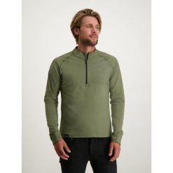 Bluza narciarska męska Poederbaas. Zielone bluzy męskie POEDERBAAS, m, bez wzorów, z elastanu, bez kaptura, narciarskie. W wyprzedaży za 177.72 zł.