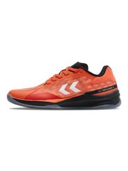 Buty halowe Hummel Topflight Pro. Brązowe obuwie sportowe damskie Hummel, bez wzorów, z materiału, na fitness i siłownię. Za 333.15 zł.