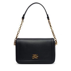 Torebka KARL LAGERFELD. Czarne torebki do ręki damskie KARL LAGERFELD, bez wzorów, wizytowe, bez dodatków. Za 1,299.00 zł.