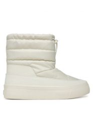 Calvin Klein Śniegowce Vulc Flatf Snowboot Nylon Mix Mg YW0YW01977 Biały. Białe śniegowce i trapery damskie Calvin Klein, z materiału. Za 309.99 zł.