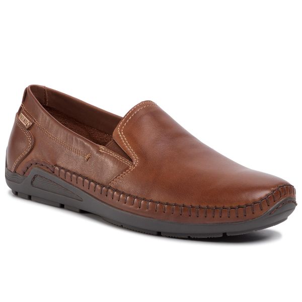 Półbuty Pikolinos. Brązowe półbuty na co dzień męskie Pikolinos, bez zapięcia. Za 319.99 zł.
