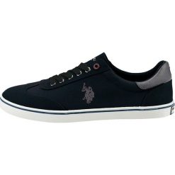 U.S. POLO ASSN. tenisówki męskie Ted 1 42 czarne. Czarne trampki męskie U.S. Polo Assn., bez wzorów, bez zapięcia. Za 289.00 zł.