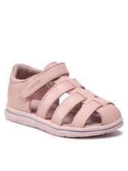 Lasocki Kids Sandały CI12-LINEA-01 Różowy. Czerwone sandały dziewczęce Lasocki Kids, ze skóry, bez zapięcia. Za 96.99 zł.