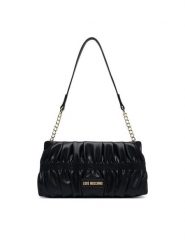 LOVE MOSCHINO Torebka JC4089PP1PLU0000 Czarny. Czarne torebki do ręki damskie Love Moschino, bez wzorów, ze skóry, bez dodatków. Za 659.99 zł.