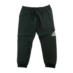 Second life - Spodnie dresowe męskie Essentials 4XLT Adidas - Jak nowy. Czarne spodnie sportowe męskie Adidas, m, bez wzorów, z dresówki, do biegania. Za 127.76 zł.