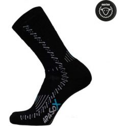 Skarpety sportowe Elbrus Skarpety turystyczne Lang wełna Merino. Czarne skarpety damskie APASOX, bez wzorów, z wełny. Za 99.95 zł.