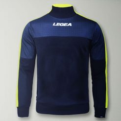 Kurtka Damasco do biegania i treningu niebiesko-żółta fluorescencyjna. Niebieskie kurtki sportowe męskie Legea, m, bez wzorów, z bawełny, do biegania. W wyprzedaży za 84.00 zł.