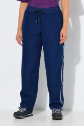 Damskie Funkcyjne spodnie dresowe hydrofobowy powerstretch. Niebieskie spodnie dresowe damskie Ulla Popken, plus size, bez wzorów, z dresówki. Za 279.99 zł.