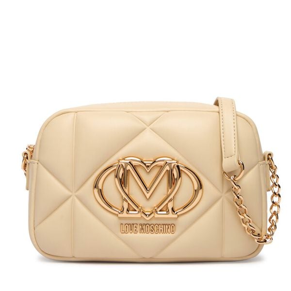 Torebka LOVE MOSCHINO. Brązowe listonoszki damskie Love Moschino, bez wzorów, bez dodatków. Za 511.99 zł.