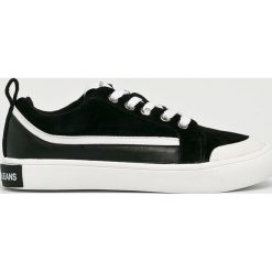 Calvin Klein Jeans - Tenisówki. Szare trampki i tenisówki damskie Calvin Klein Jeans, z gumy. Za 449.90 zł.
