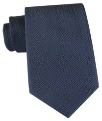 Granatowy Krawat z Mikrostrukturą Tkaniny - Chattier. Niebieskie krawaty i muchy Chattier, bez wzorów, z tkaniny, eleganckie. Za 55.00 zł.