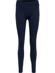 Damskie legginsy bawełniane Hummel Move Grid. Niebieskie legginsy damskie Hummel, xs, bez wzorów, z bawełny. Za 169.95 zł.