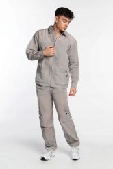 SPODNIE MĘSKIE Rains Kano Pants Regular 19200-11 Flint (S). Szare spodnie sportowe męskie Rains, l, bez wzorów, trekkingowe. Za 559.00 zł.