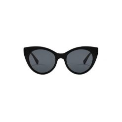 Damskie okulary przeciwsłoneczne z polaryzacją Hawkers Divine. Czarne okulary przeciwsłoneczne damskie hawkers, okrągłe. Za 248.50 zł.