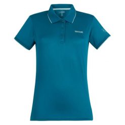 Damska Koszulka Polo Remex II. Niebieskie koszulki sportowe damskie Regatta, bez wzorów, bez kołnierzyka, bez ramiączek, na golfa. Za 47.99 zł.
