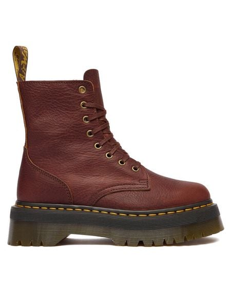Dr. Martens Trzewiki Jadon DM41324200 Brązowy. Brązowe botki męskie Dr. Martens, bez wzorów, ze skóry, bez zapięcia. Za 739.99 zł.