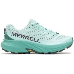 Buty do biegania damskie Merrell Agility Peak 5. Niebieskie obuwie sportowe damskie Merrell, bez wzorów, do biegania. Za 539.99 zł.