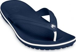 Crocs Japonki damskie Crocband Flip navy r. 39-40 (11033). Niebieskie klapki damskie Crocs, bez wzorów, sportowe, bez obcasa. Za 117.15 zł.