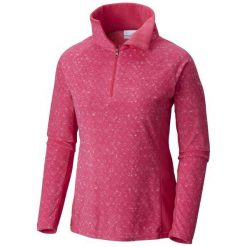Columbia Glacial Iv Print 1/2 Zip Cactus Pink Tweet M. Bluzy sportowe damskie marki Columbia. W wyprzedaży za 109.00 zł.