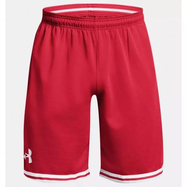 Szorty Under Armour Perimeter. Białe krótkie spodenki sportowe męskie Under Armour, l, bez wzorów, do koszykówki. Za 204.50 zł.