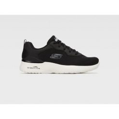 Buty na co dzień damskie SKECHERS SKECH AIR DYNAMIGHT 2.0 skóra. Czarne obuwie sportowe damskie Skechers, bez wzorów, ze skóry, trekkingowe, Skechers Sport. Za 213.00 zł.