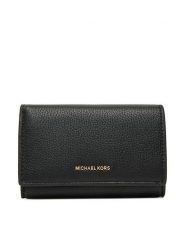 MICHAEL Michael Kors Portfel 32T5GJ6D9L Czarny. Czarne portfele damskie MICHAEL Michael Kors, bez wzorów, ze skóry. Za 479.99 zł.