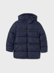 Mayoral Kurtka zimowa 7.432 Granatowy Regular Fit. Niebieskie buty zimowe chłopięce Mayoral, na zimę, bez wzorów, z syntetyku, bez kaptura. Za 369.99 zł.