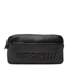 Saszetka Just Cavalli. Czarne saszetki męskie Just Cavalli, młodzieżowe, małe. Za 399.99 zł.