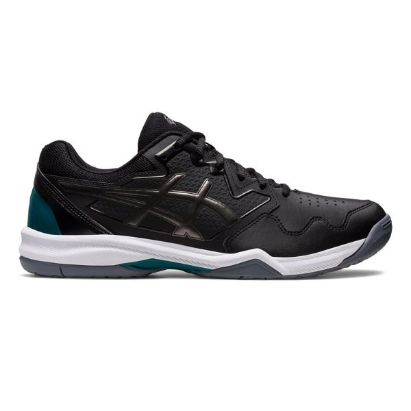 Buty tenisowe męskie Asics Gel Dedicate 7 All Court 003. Czarne buty sportowe męskie Asics, bez zapięcia, tenisowe. Za 329.00 zł.