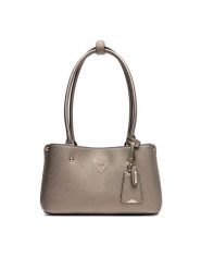 Guess Torebka Meridian II HWBG69 74090 Złoty. Żółte torebki do ręki damskie Guess, z aplikacjami, ze skóry, bez dodatków. Za 439.99 zł.