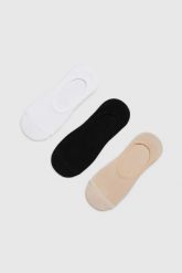 Skarpety 3-pack. Skarpety damskie MOODO, bez wzorów, z elastanu. Za 34.99 zł.