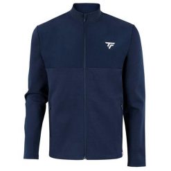 Bluza tenisowa męska Tecnifibre Tour Jacket. Niebieskie kurtki męskie TECNIFIBRE, m, bez wzorów, sportowe, bez kaptura. Za 399.00 zł.