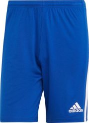 Adidas adidas Squadra 21 spodenki 153 : Rozmiar - S. Krótkie spodenki sportowe męskie Adidas, m, bez wzorów. Za 76.13 zł.