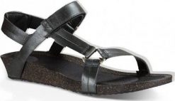 Teva W'S Ysidro Universal Wedge - Metallic, GUNM, 36 (us 5); uk 3. Sandały damskie Teva, bez wzorów, bez obcasa, bez zapięcia. Za 264.75 zł.