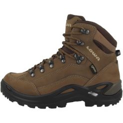 Buty trekkingowe damskie Lowa Renegade Gtx Mid S. Brązowe trekkingi damskie Lowa, na jesień, za kostkę. Za 749.00 zł.