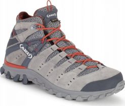 Buty trekkingowe męskie Aku M'S ALTERRA LITE MID GTX, grey/ red, 45. Czerwone trekkingi męskie Aku. Za 585.30 zł.