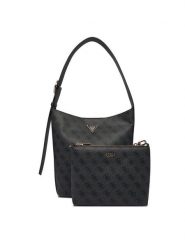 Guess Torebka Meridian II HWSG69 74040 Szary. Szare torebki do ręki damskie Guess, z aplikacjami, ze skóry, bez dodatków. Za 679.99 zł.