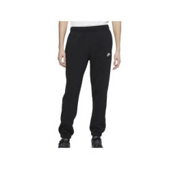 Spodnie sportowe męskie Nike Club. Czarne spodnie sportowe męskie Nike, m, bez wzorów, z bawełny, na fitness i siłownię. Za 402.00 zł.