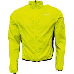 Wiatroszczelna kurtka Pro-X Elements. Żółte kurtki męskie PRO-X ELEMENTS, l, bez wzorów, z materiału, bez kaptura. Za 267.50 zł.