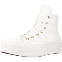 Kapcie CONVERSE CHUCK TAYLOR ALL STAR Biały. Białe trampki i tenisówki damskie Converse, bez wzorów, z syntetyku, retro, bez zapięcia. Za 306.99 zł.