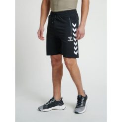 Spodenki fitness męskie Hummel hmlray 2.0. Czarne krótkie spodenki sportowe męskie Hummel, m, bez wzorów, z bawełny, na fitness i siłownię. Za 216.00 zł.