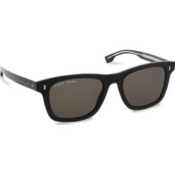 Okulary przeciwsłoneczne BOSS - 0925/S Black 807. Czarne okulary przeciwsłoneczne damskie Boss, z tworzywa sztucznego. W wyprzedaży za 489.00 zł.