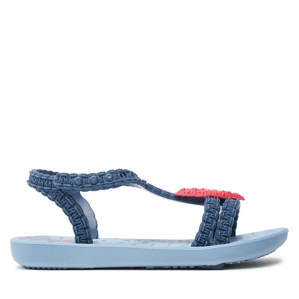 Sandały Ipanema. Niebieskie sandały dziewczęce Ipanema, bez zapięcia. Za 69.99 zł.